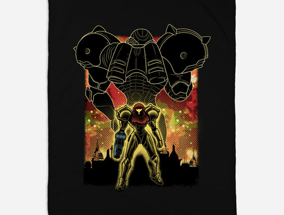 Space Hunter Line-art Shadow Nebula