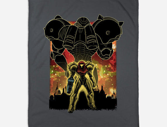 Space Hunter Line-art Shadow Nebula