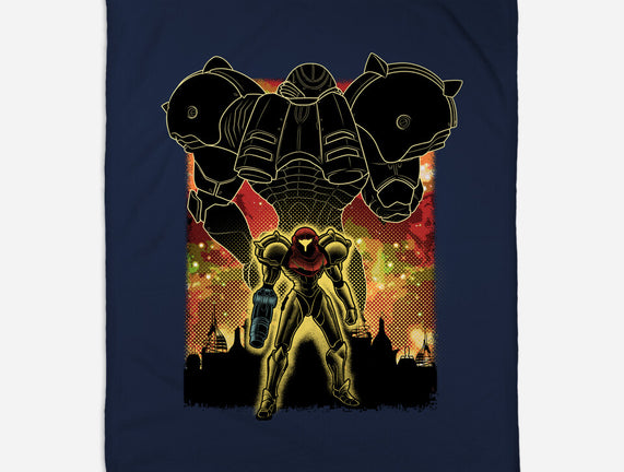 Space Hunter Line-art Shadow Nebula