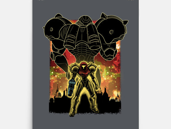 Space Hunter Line-art Shadow Nebula