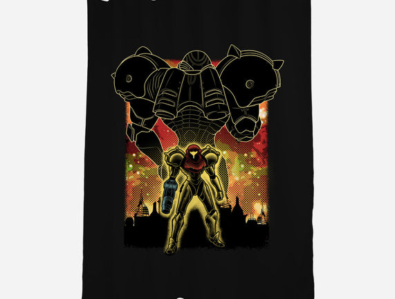 Space Hunter Line-art Shadow Nebula