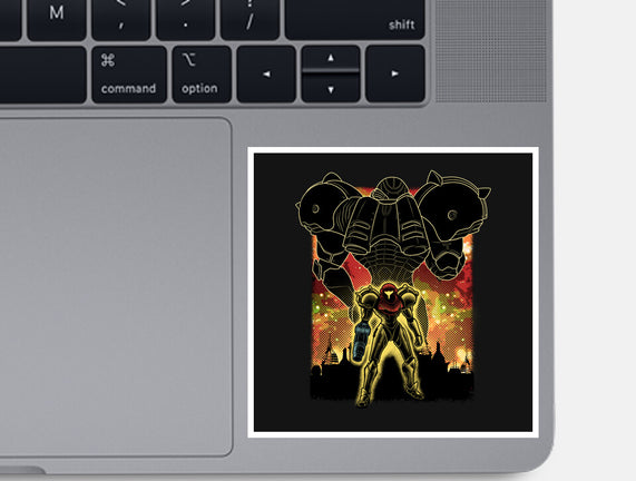 Space Hunter Line-art Shadow Nebula