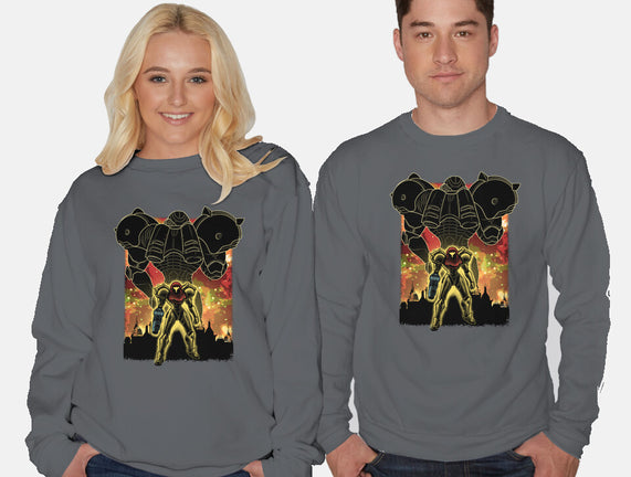 Space Hunter Line-art Shadow Nebula