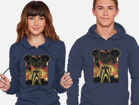 Space Hunter Line-art Shadow Nebula