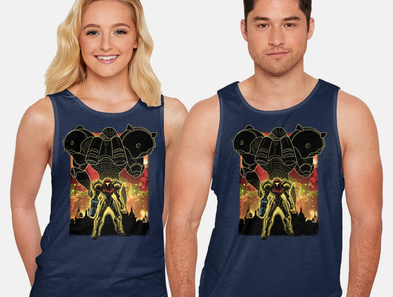 Space Hunter Line-art Shadow Nebula