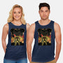 Space Hunter Line-art Shadow Nebula-Unisex-Basic-Tank-Astrobot Invention