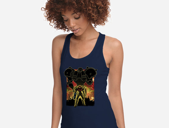 Space Hunter Line-art Shadow Nebula