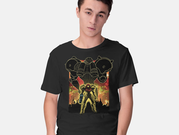 Space Hunter Line-art Shadow Nebula