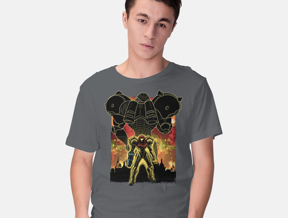 Space Hunter Line-art Shadow Nebula