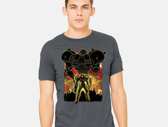 Space Hunter Line-art Shadow Nebula