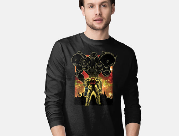 Space Hunter Line-art Shadow Nebula