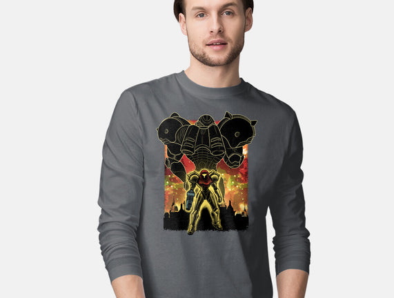 Space Hunter Line-art Shadow Nebula