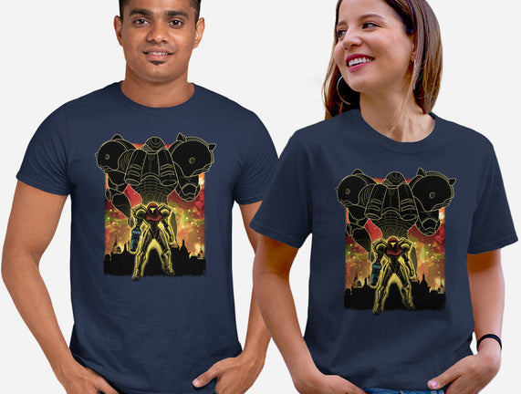 Space Hunter Line-art Shadow Nebula