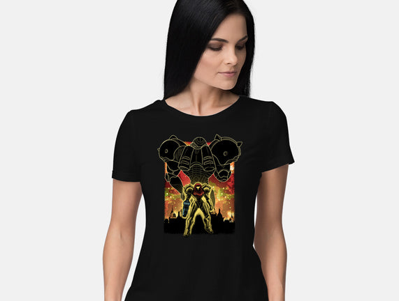 Space Hunter Line-art Shadow Nebula