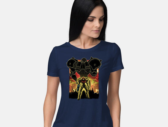 Space Hunter Line-art Shadow Nebula