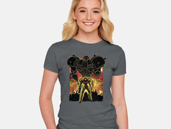 Space Hunter Line-art Shadow Nebula