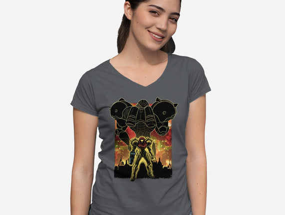 Space Hunter Line-art Shadow Nebula