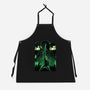 Link Lineart Shadow Nebula-Unisex-Kitchen-Apron-Astrobot Invention