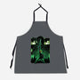 Link Lineart Shadow Nebula-Unisex-Kitchen-Apron-Astrobot Invention
