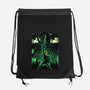 Link Lineart Shadow Nebula-None-Drawstring-Bag-Astrobot Invention