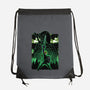 Link Lineart Shadow Nebula-None-Drawstring-Bag-Astrobot Invention