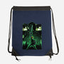 Link Lineart Shadow Nebula-None-Drawstring-Bag-Astrobot Invention