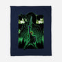 Link Lineart Shadow Nebula-None-Fleece-Blanket-Astrobot Invention