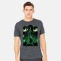 Link Lineart Shadow Nebula-Mens-Heavyweight-Tee-Astrobot Invention