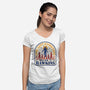 One Last Adventure-Womens-V-Neck-Tee-spoilerinc