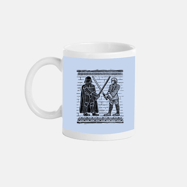 Galactic Glyph-None-Mug-Drinkware-glitchygorilla