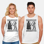Galactic Glyph-Unisex-Basic-Tank-glitchygorilla