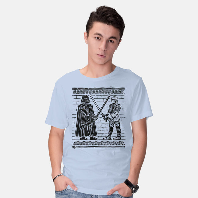 Galactic Glyph-Mens-Basic-Tee-glitchygorilla