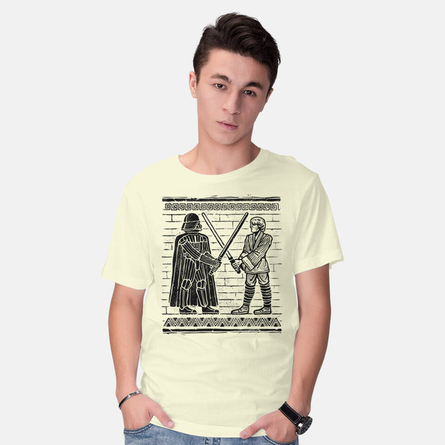 Galactic Glyph-Mens-Basic-Tee-glitchygorilla