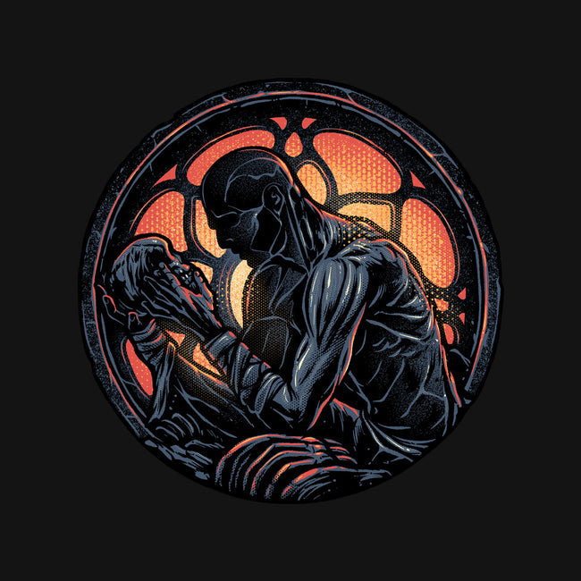 Shadow Of The Creation-Youth-Pullover-Sweatshirt-glitchygorilla