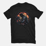 Shadow Of The Creation-Womens-Fitted-Tee-glitchygorilla