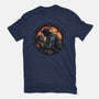 Shadow Of The Creation-Womens-Fitted-Tee-glitchygorilla