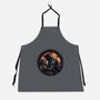 Shadow Of The Creation-Unisex-Kitchen-Apron-glitchygorilla