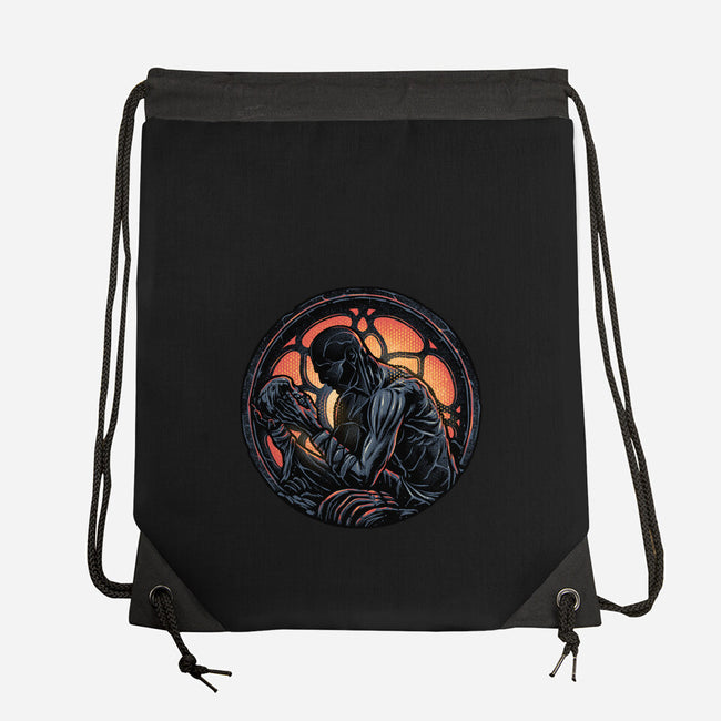 Shadow Of The Creation-None-Drawstring-Bag-glitchygorilla
