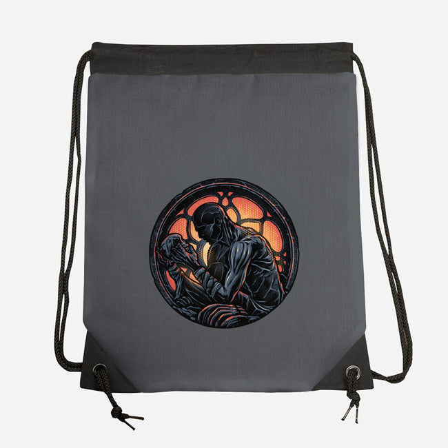 Shadow Of The Creation-None-Drawstring-Bag-glitchygorilla