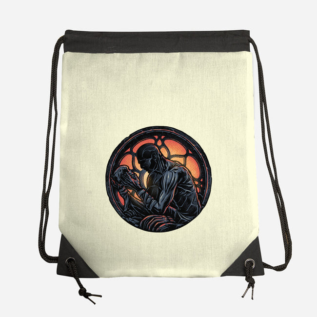 Shadow Of The Creation-None-Drawstring-Bag-glitchygorilla