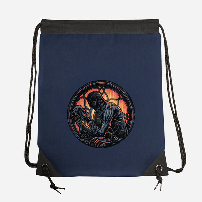 Shadow Of The Creation-None-Drawstring-Bag-glitchygorilla
