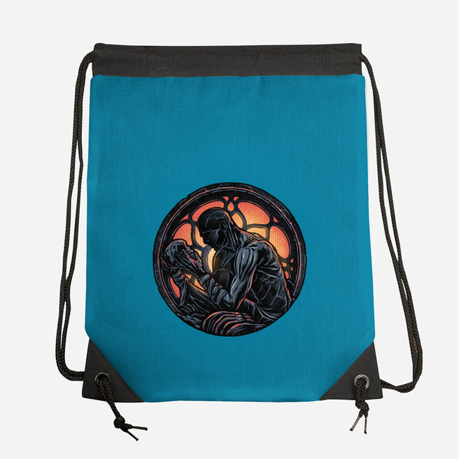 Shadow Of The Creation-None-Drawstring-Bag-glitchygorilla