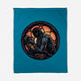 Shadow Of The Creation-None-Fleece-Blanket-glitchygorilla