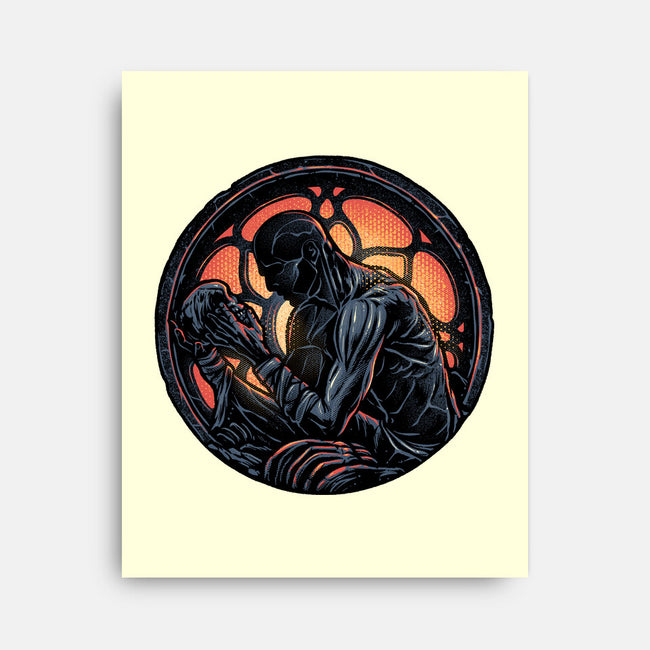 Shadow Of The Creation-None-Stretched-Canvas-glitchygorilla