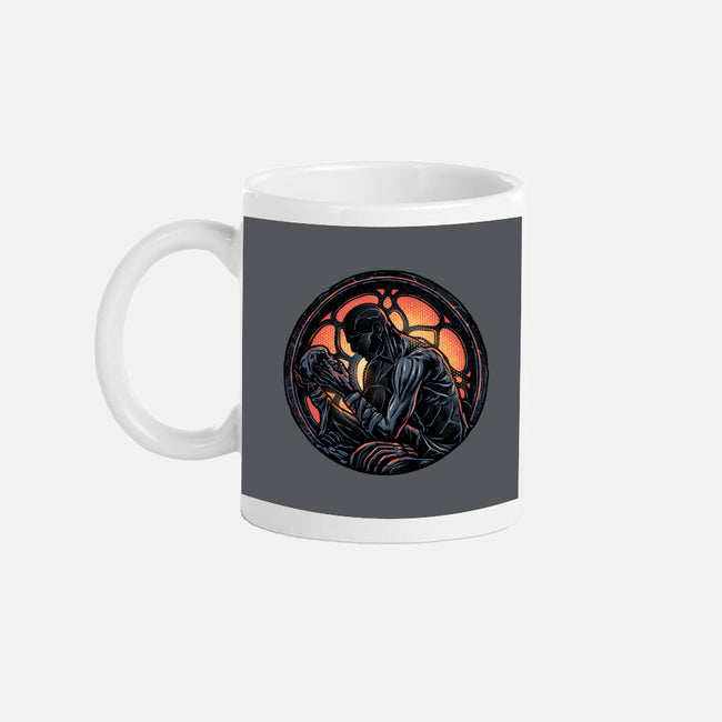 Shadow Of The Creation-None-Mug-Drinkware-glitchygorilla