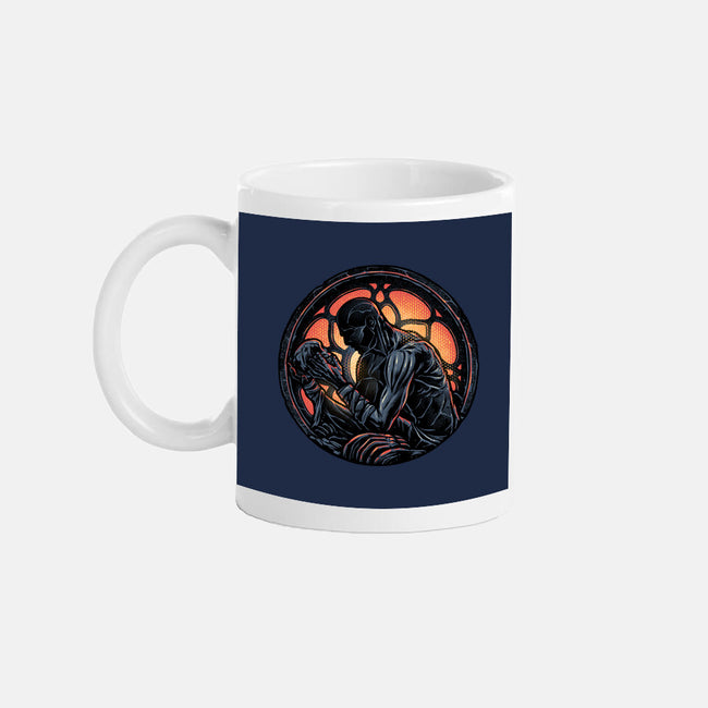 Shadow Of The Creation-None-Mug-Drinkware-glitchygorilla