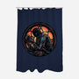 Shadow Of The Creation-None-Polyester-Shower Curtain-glitchygorilla