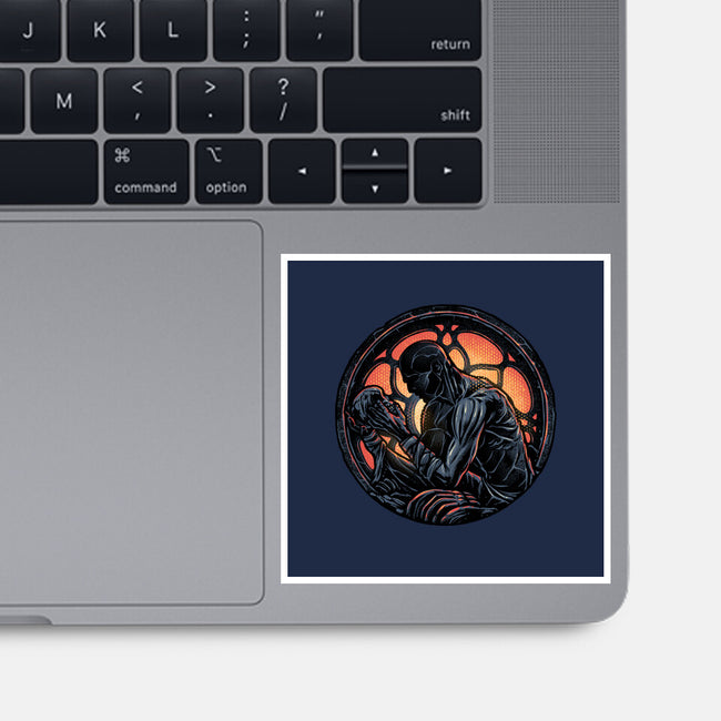 Shadow Of The Creation-None-Glossy-Sticker-glitchygorilla