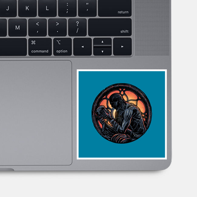 Shadow Of The Creation-None-Glossy-Sticker-glitchygorilla