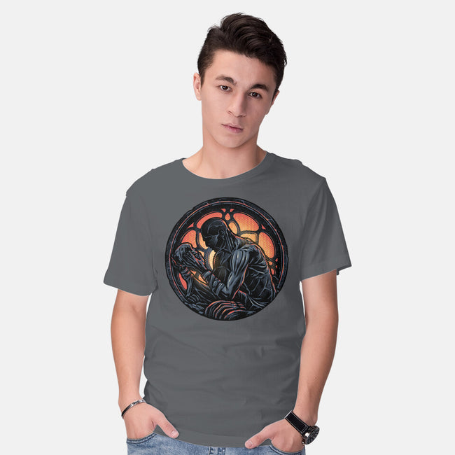 Shadow Of The Creation-Mens-Basic-Tee-glitchygorilla